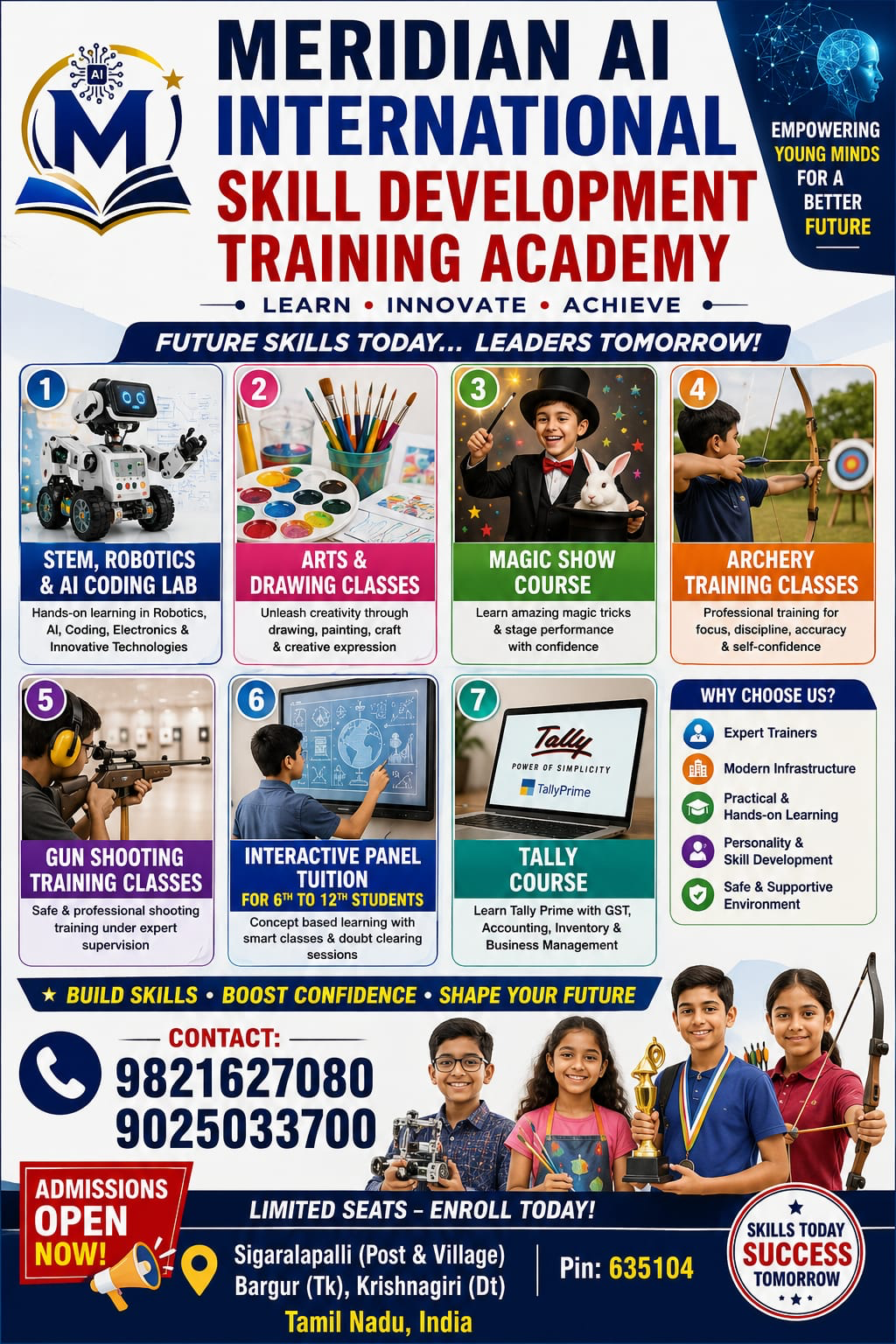Archery and skill development training